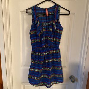 Eighty Six Blouse Women’s Size XS Sleeveless Ruffled V Neck